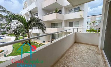 Exclusivo departamento en condominio con club de playa