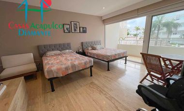 Exclusivo departamento en condominio con club de playa