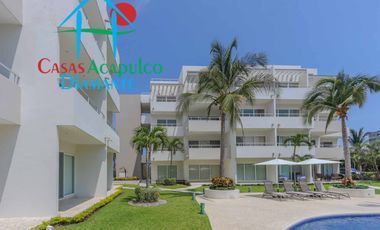 Exclusivo departamento en condominio con club de playa