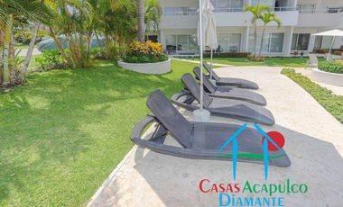 Exclusivo departamento en condominio con club de playa