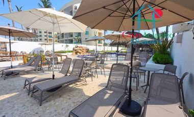 Exclusivo departamento en condominio con club de playa