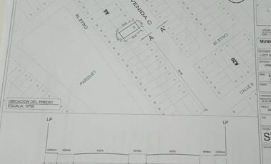 VENTA DE TERRENO RESIDENCIAL O COMERCIAL EN SANTA ROSA