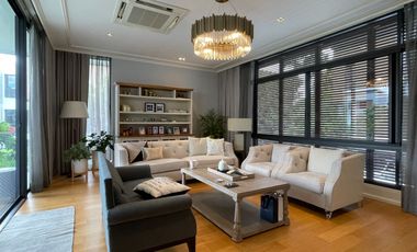 House for sale Parc Priva with lift on land: 87.8 sq.w., usable area 462 sq.m., 5 bedrooms, 5 bathrooms, tastefully decorated and imported furniture b