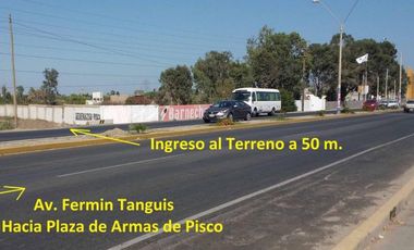 VENDO TERRENO DE 62,490 M2EN PREDIO PICHINGA SAN MIGUEL - PISCO -ICA