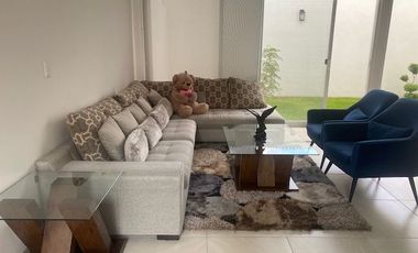 CASA AMUEBLADA Y EQUIPADA AL NORTE DE AGUASCALIENTES