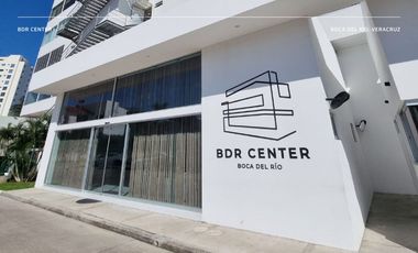 OFICINA FRENTE AL MAR EN RENTA BDR CENTER BOCA DEL RÍO | ARLETTE FLORES