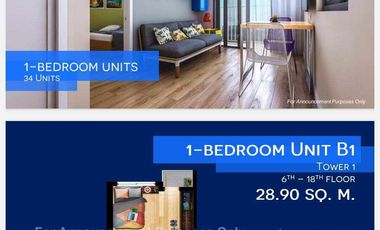 1-bedroom residential Condominium for Sale in Northwoods Condo Mandaue City, Cebu