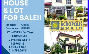 FULLY FURNISHED 2 STOREY HOUSE IN ACROPOLIS NORTH SUBD. CABANATUAN CITY