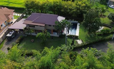 A pool villa with 2 bedroom house for rent or sale in Doi Saket, Chiang Mai