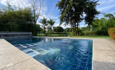 A pool villa with 2 bedroom house for rent or sale in Doi Saket, Chiang Mai