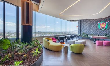 DEPARTAMENTO TIPO LOFT EN SKYTOWIN INSURGENTES, COL. TABACALERA