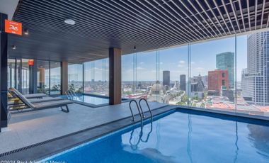 DEPARTAMENTO TIPO LOFT EN SKYTOWIN INSURGENTES, COL. TABACALERA