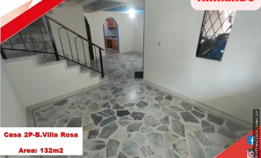 SE ARRIENDA CASA 2P - B. VILLA ROSA - ORIENTE NEIVA (HUILA-COL)