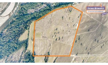 Se vende campo plano de 25,78hás con 3,38hás de producción manzana, El Yacal, Molina