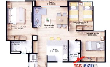 Apartamento en Venta en Cajicá