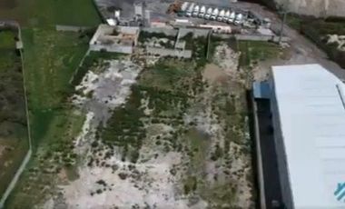 VENTA TERRENO $2,000 POR  M2. 14,785 M2.  ZONA CHACHAPA, A 1 PASO DE PARQUE INDUSTRIAL SANTA, ACCESO A AUTOPISTA Y PERIFERICO.