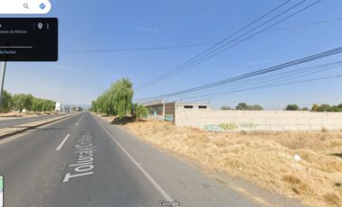 Terreno en venta en Zinacantepec sobre Calzada del Pacífico. OPORTUNIDAD