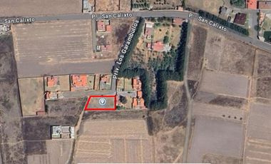 TERRENO EN VENTA EN PRIVADA, BARDEADO, A UNOS METROS DEL GARIS DE ALMOLOYA, CERCA DE AVENIDA.