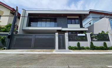 5BR MODERN SEMI FURNISHED SINGLE ATTACHED IN SUCAT PARAÑAQUE CITY