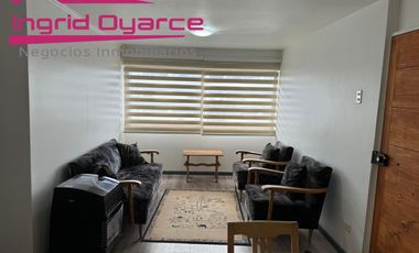 ARRIENDO  CENTRICO Y HERMOSO DEPARTAMENTO AMOBLADO EN CONDOMINIO CLAUDIO ARRAU