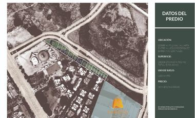 TERRENO EN VENTA EN RESIDENCIAL FLUVIAL, PUERTO VALLARTA