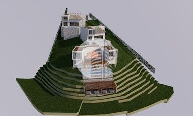 TERRENO Y CASA  IRREGULAR CON HERMOSA VISTA