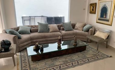 VIA SAMBORONDON, ALQUILO LINDA CASA 3 DORMITORIOS AMOBLADA