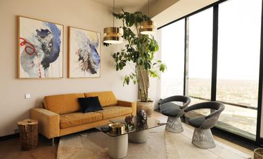 PENTHOUSE AMUEBLADO EN RENTA 3 RECAMARAS TORRE ABRIC ANGELOPOLIS AMENIDADES