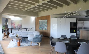 PENTHOUSE AMUEBLADO EN RENTA 3 RECAMARAS TORRE ABRIC ANGELOPOLIS AMENIDADES