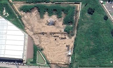 Vendo Terreno Industrial en Avenida 18,000 m2  Iniciando construcción de Bodega 10,525 m2