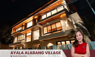 Ayala Alabang Brand New 8 Bedroom House For Sale Muntinlupa City near Champaca Gate