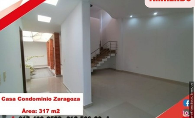 SE ARRIENDA ESPECTACULAR CASA CONJUNTO ZARAGOZA - ORIENTE - NEIVA (H)
