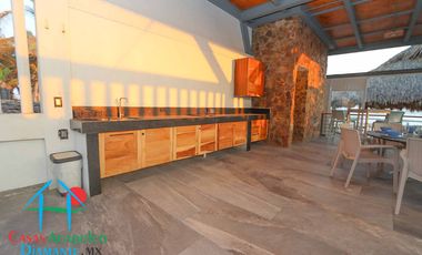 Casa en renta vacacional Jardín con jacuzzi y alberca privados