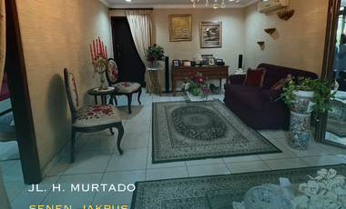 Dijual Rumah di Jl. H. Murtado, Senen, Jakpus