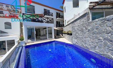 Casa en renta vacacional con hermosa terraza con alberca