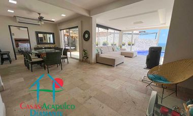 Casa en renta vacacional con hermosa terraza con alberca