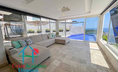 Casa en renta vacacional con hermosa terraza con alberca