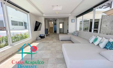 Casa en renta vacacional con hermosa terraza con alberca