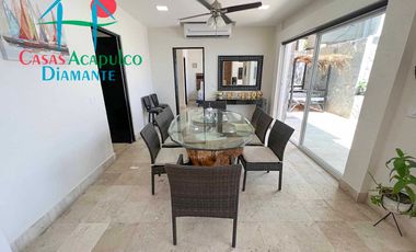 Casa en renta vacacional con hermosa terraza con alberca