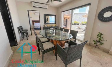 Casa en renta vacacional con hermosa terraza con alberca