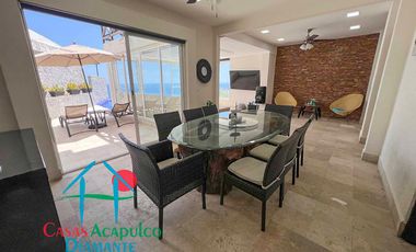 Casa en renta vacacional con hermosa terraza con alberca