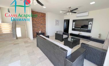Casa en renta vacacional con hermosa terraza con alberca