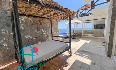 Casa en renta vacacional con hermosa terraza con alberca
