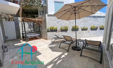 Casa en renta vacacional con hermosa terraza con alberca