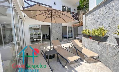 Casa en renta vacacional con hermosa terraza con alberca