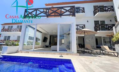 Casa en renta vacacional con hermosa terraza con alberca
