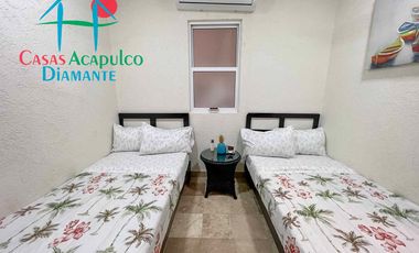 Casa en renta vacacional con hermosa terraza con alberca