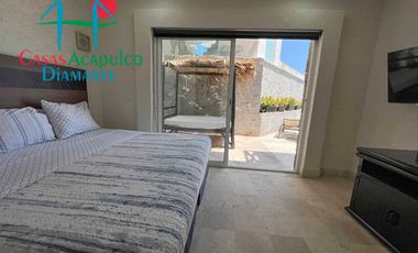 Casa en renta vacacional con hermosa terraza con alberca
