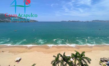 Hermoso departamento de lujo con terraza, jacuzzi y vista panorámica a la bahía de Acapulco