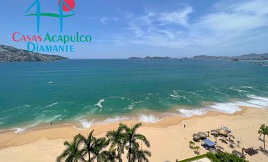 Hermoso departamento de lujo con terraza, jacuzzi y vista panorámica a la bahía de Acapulco